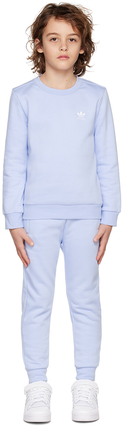 

Детский синий спортивный костюм Adicolor для больших детей adidas Kids