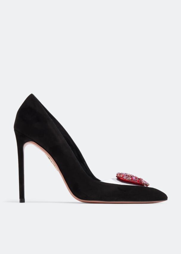 

Туфли AQUAZZURA Love Me 105 pumps, черный