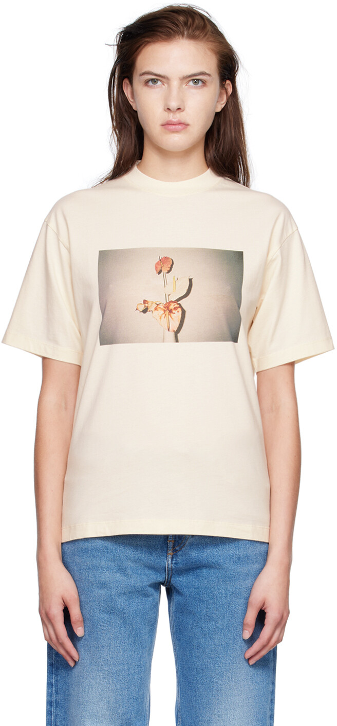 

Эксклюзивная футболка SSENSE Off-White Dani Stockholm (Surfboard) Club