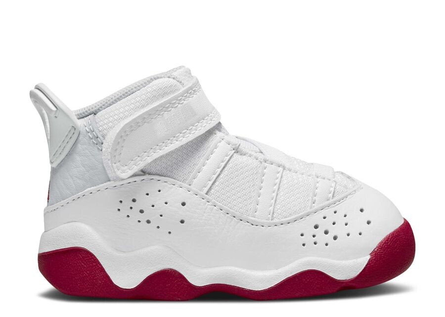 

Кроссовки Air Jordan Jordan 6 Rings TD, цвет White Mystic Hibiscus