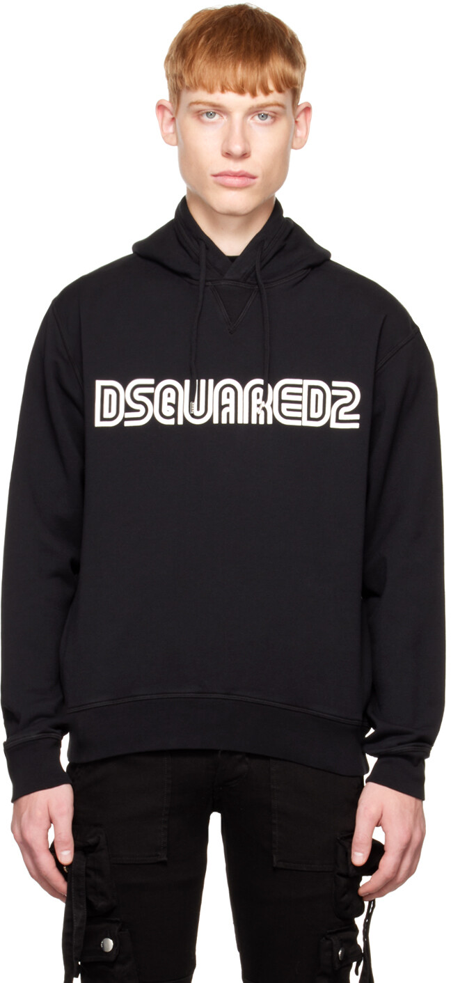 

Толстовка с капюшоном Black Outline Cool Dsquared2
