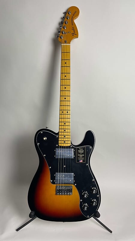 

Fender American Vintage II 1975 Telecaster Deluxe - 3-цветные солнечные лучи American Vintage II 1975 Telecaster Deluxe