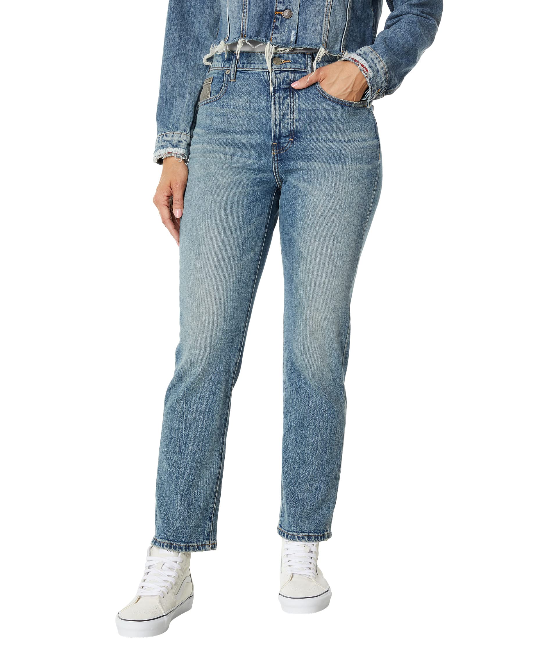 Джинсы Lucky Brand, High-Rise 90s Loose in Validated