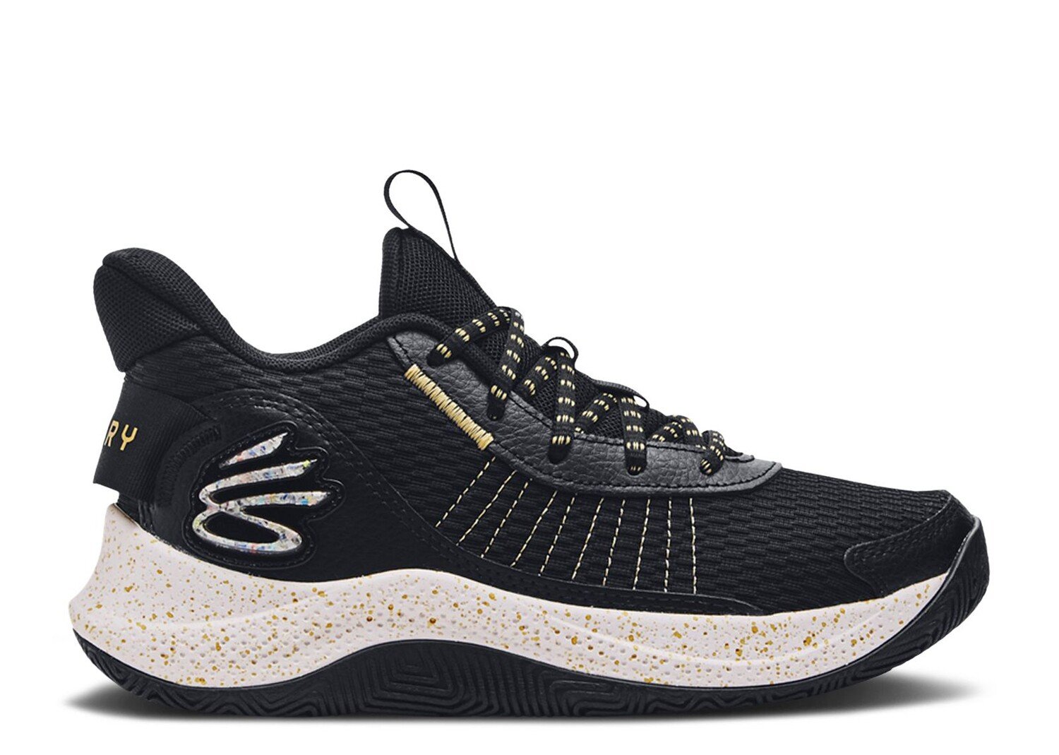 

Кроссовки Under Armour Curry 3Z7 Gs 'Black Metallic Gold', черный