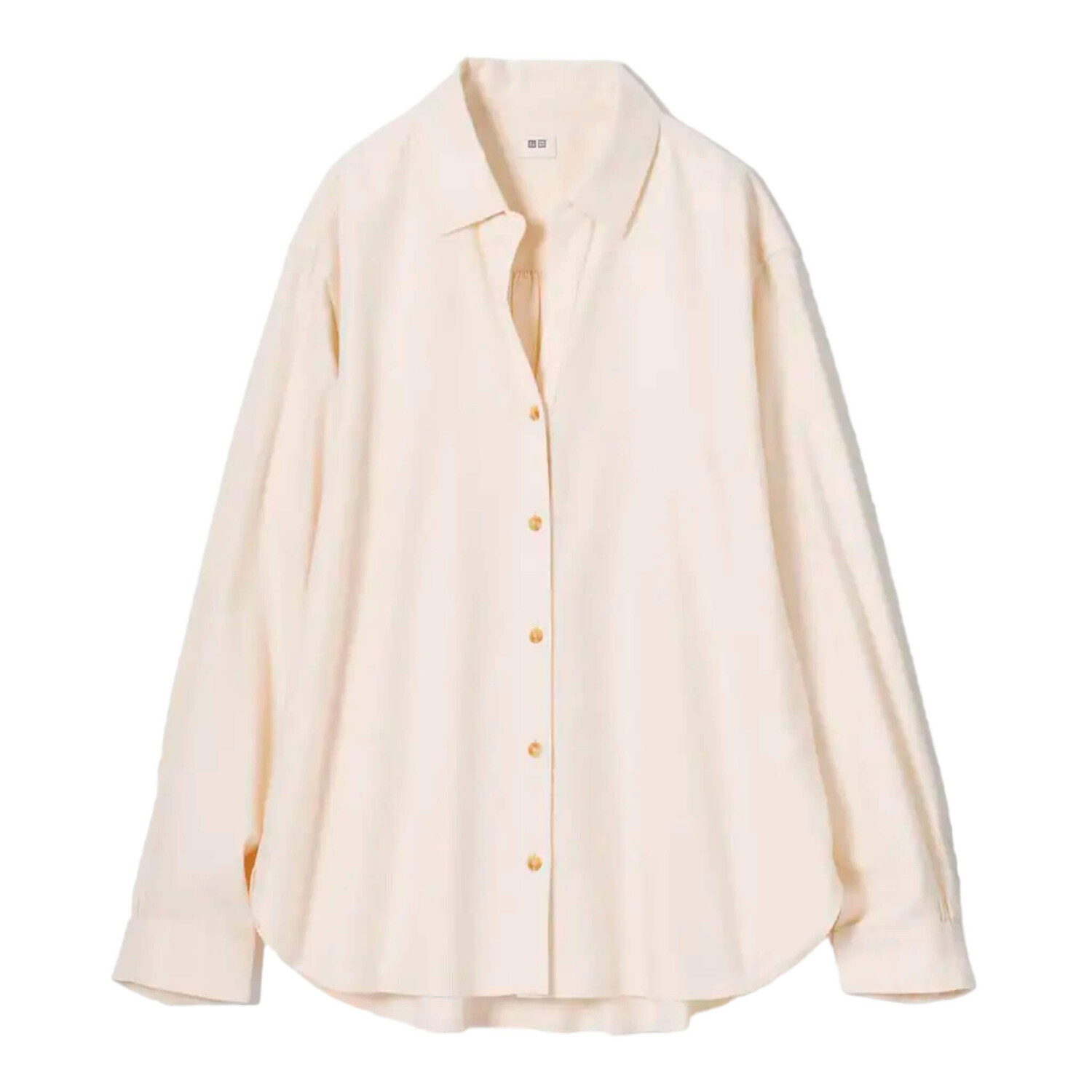 

Рубашка Uniqlo Soft Brushed Long Sleeved, белый
