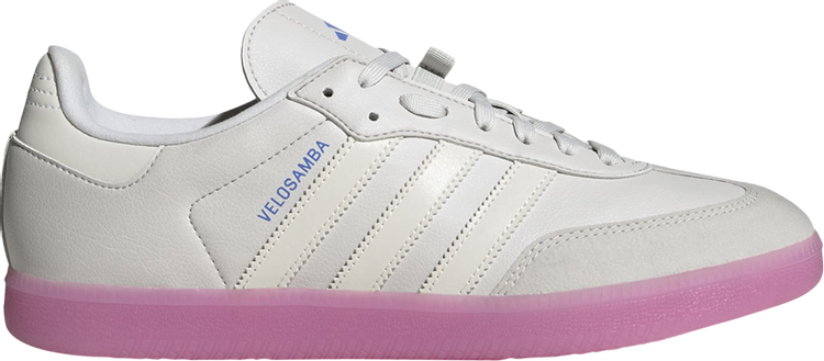 Кроссовки Adidas Velosamba 'Grey Lucid Fuchsia', серый - фото