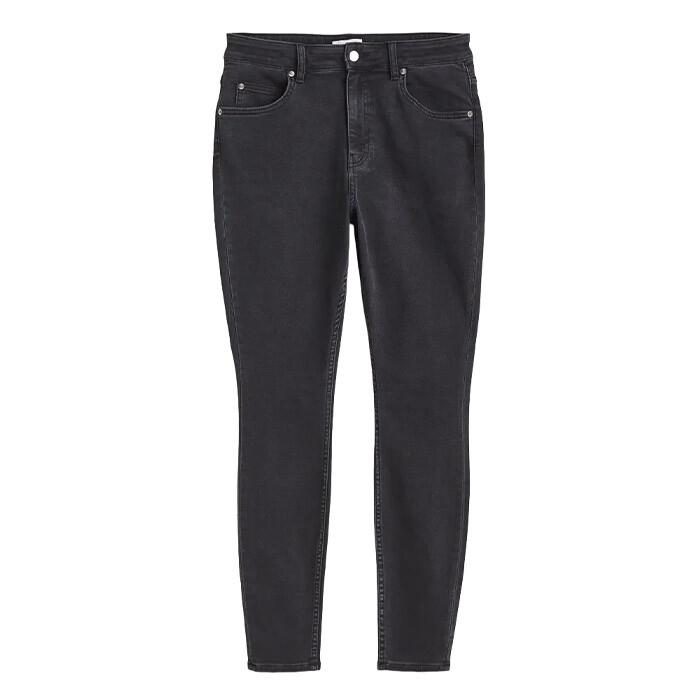 

Джинсы H&M Skinny High Ankle +, темно-серый