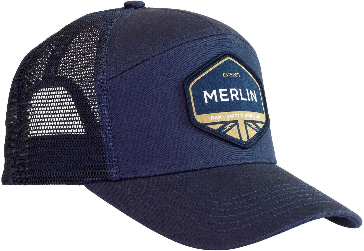 

Шапка Merlin Flyde Signature Trucker, темно-синий