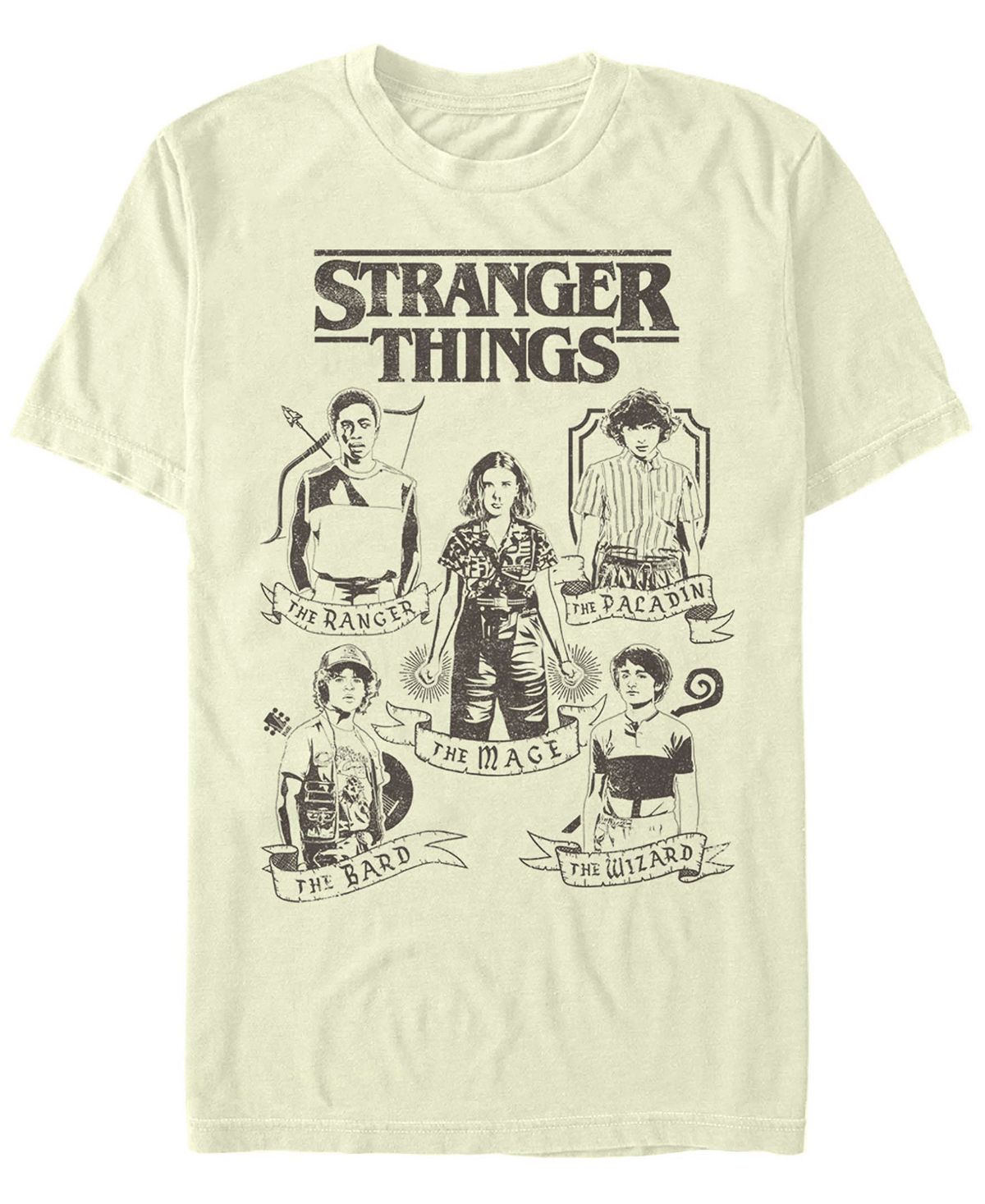 Мужская футболка с коротким рукавом stranger things group shot classes Fifth Sun стать майком николсом