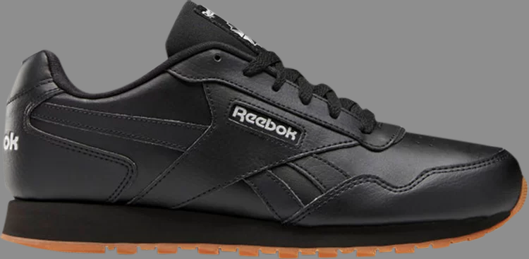 Кроссовки classic harman run s 'black gum' Reebok, черный - фото