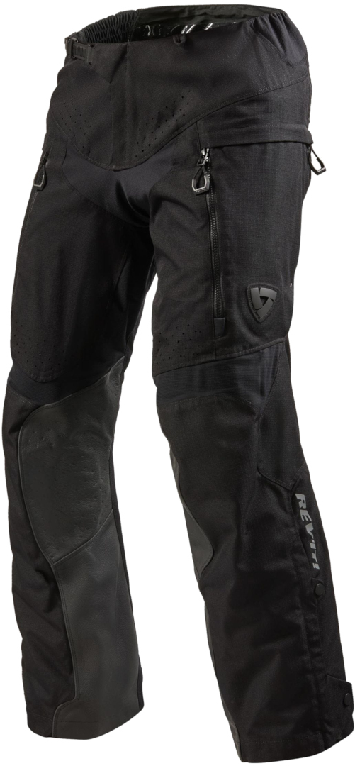 Revit Continent Мотоцикл Текстильные брюки, черный мотоциклетные текстильные брюки continent revit коричневый