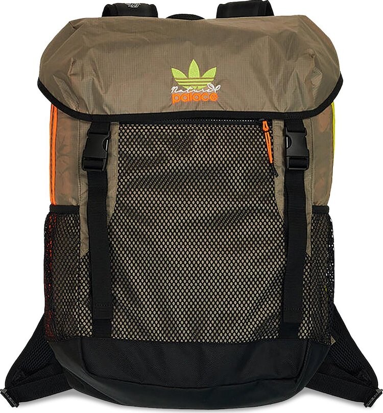 

Рюкзак Palace x adidas Nature Backpack Blanch Cargo/Signal Orange, загар