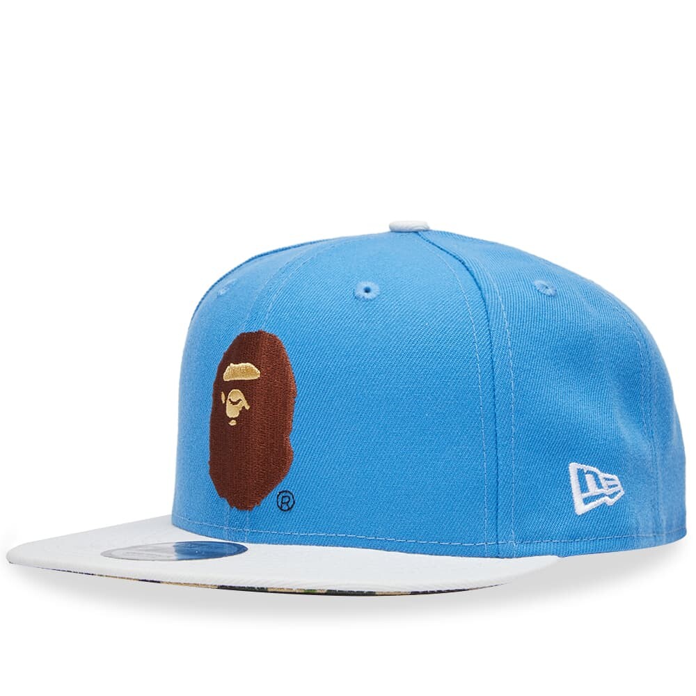 

Кепка с головой обезьяны из коллаборации с New Era 9Fifty A Bathing Ape