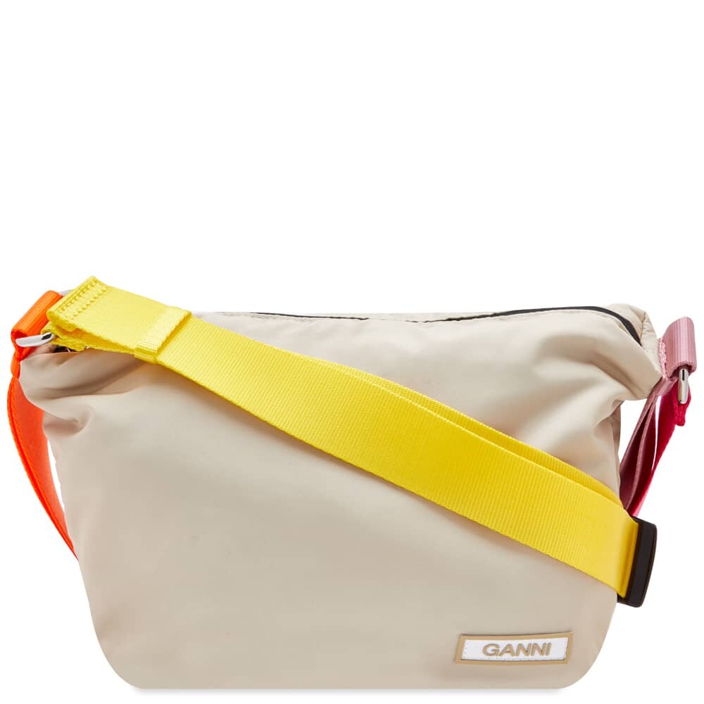 

Сумка GANNI Recycled Tech Small Hobo Bag