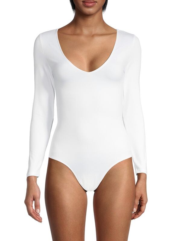 

Однотонное боди BB Dakota White