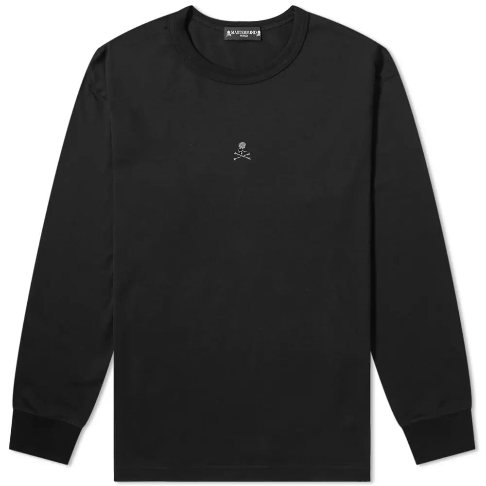

Футболка MASTERMIND WORLD Long Sleeve Glass Beads Logo Tee