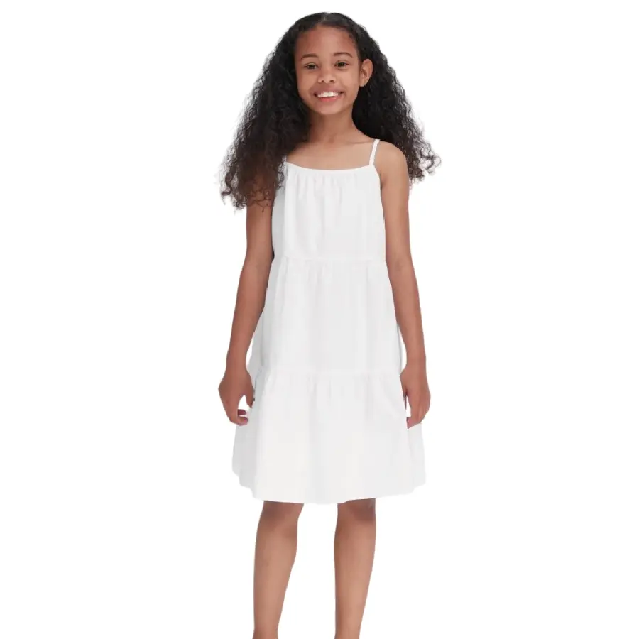 

Платье Uniqlo Girls Seersucker Camisole, белый