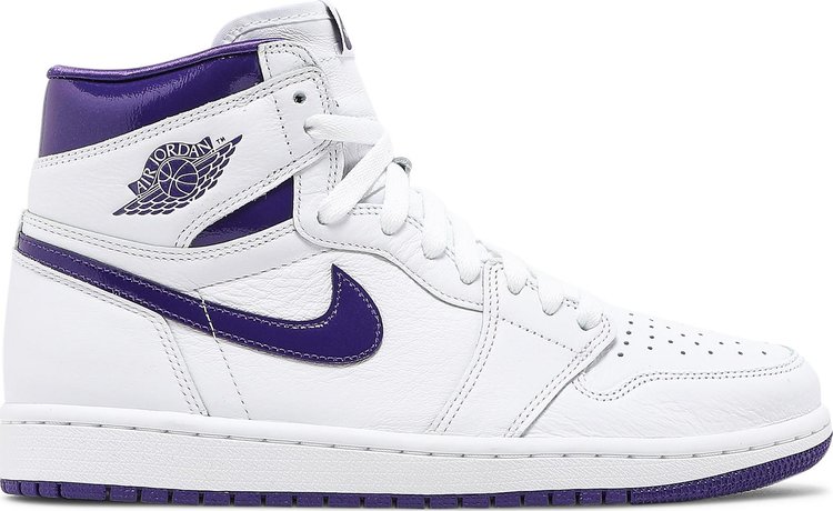 Кроссовки Wmns Air Jordan 1 High OG Court Purple, фиолетовый