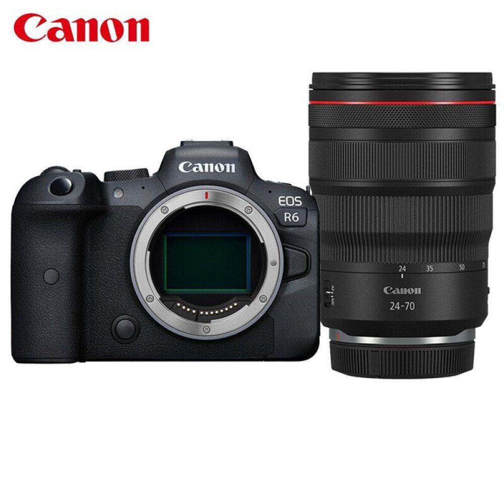 Цифровой фотоаппарат Canon EOS R6 （RF 24-70mm F2.8 L IS USM） объектив canon rf 24 70mm f 2 8l is usm