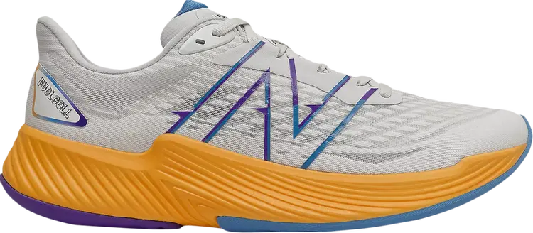 

Кроссовки New Balance FuelCell Prism v2 2E Wide 'White Impulse', белый