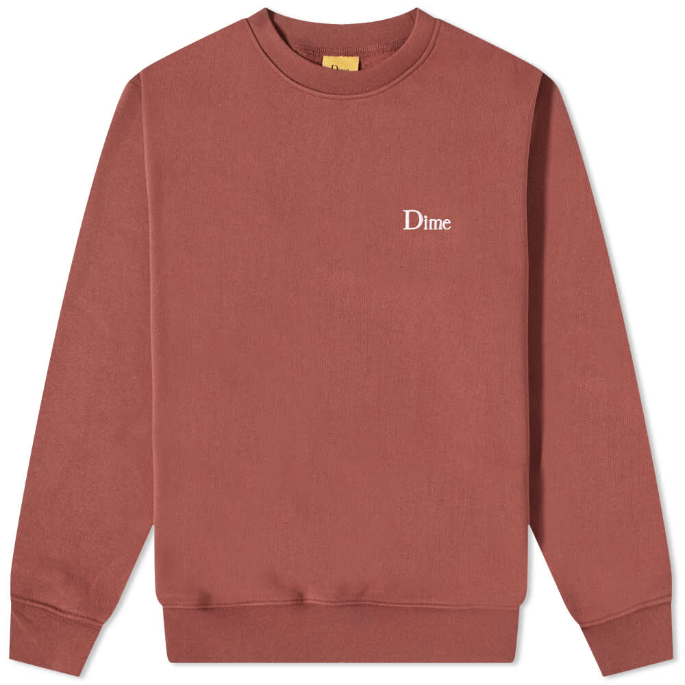 

Толстовка Dime Classic Small Logo Crew Sweat, Коричневый