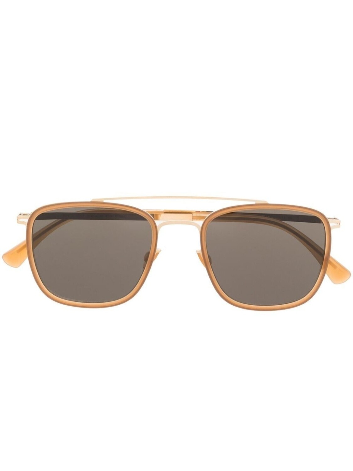

Mykita солнцезащитные очки Jeppe в квадратной оправе, оранжевый