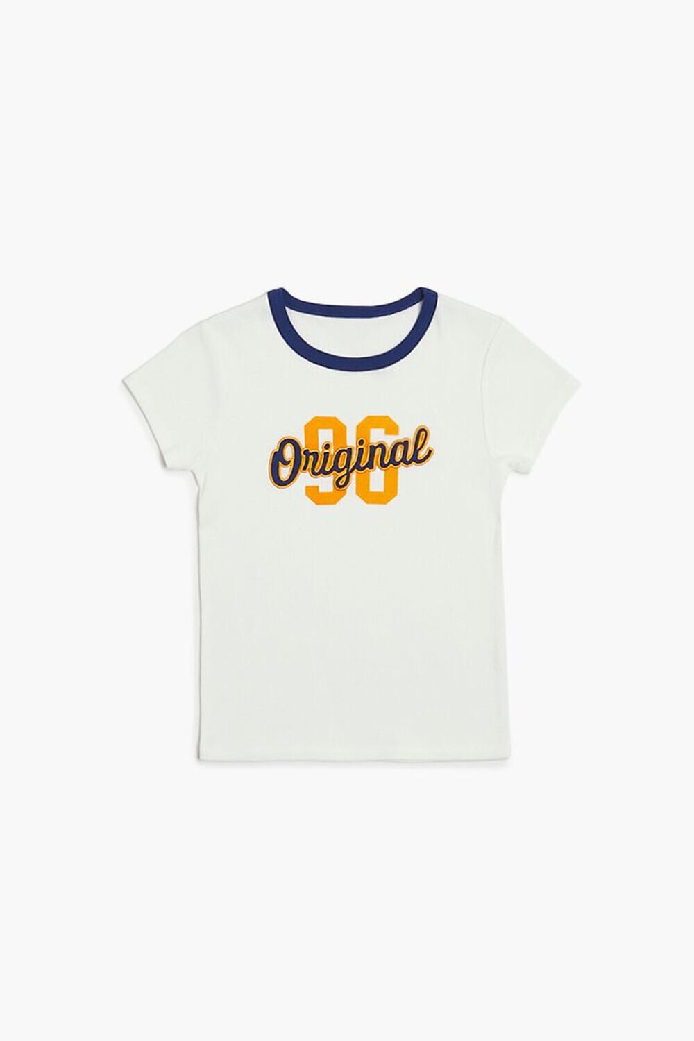 

Футболка Girls 96 с оригинальным рисунком Forever 21, кремовый