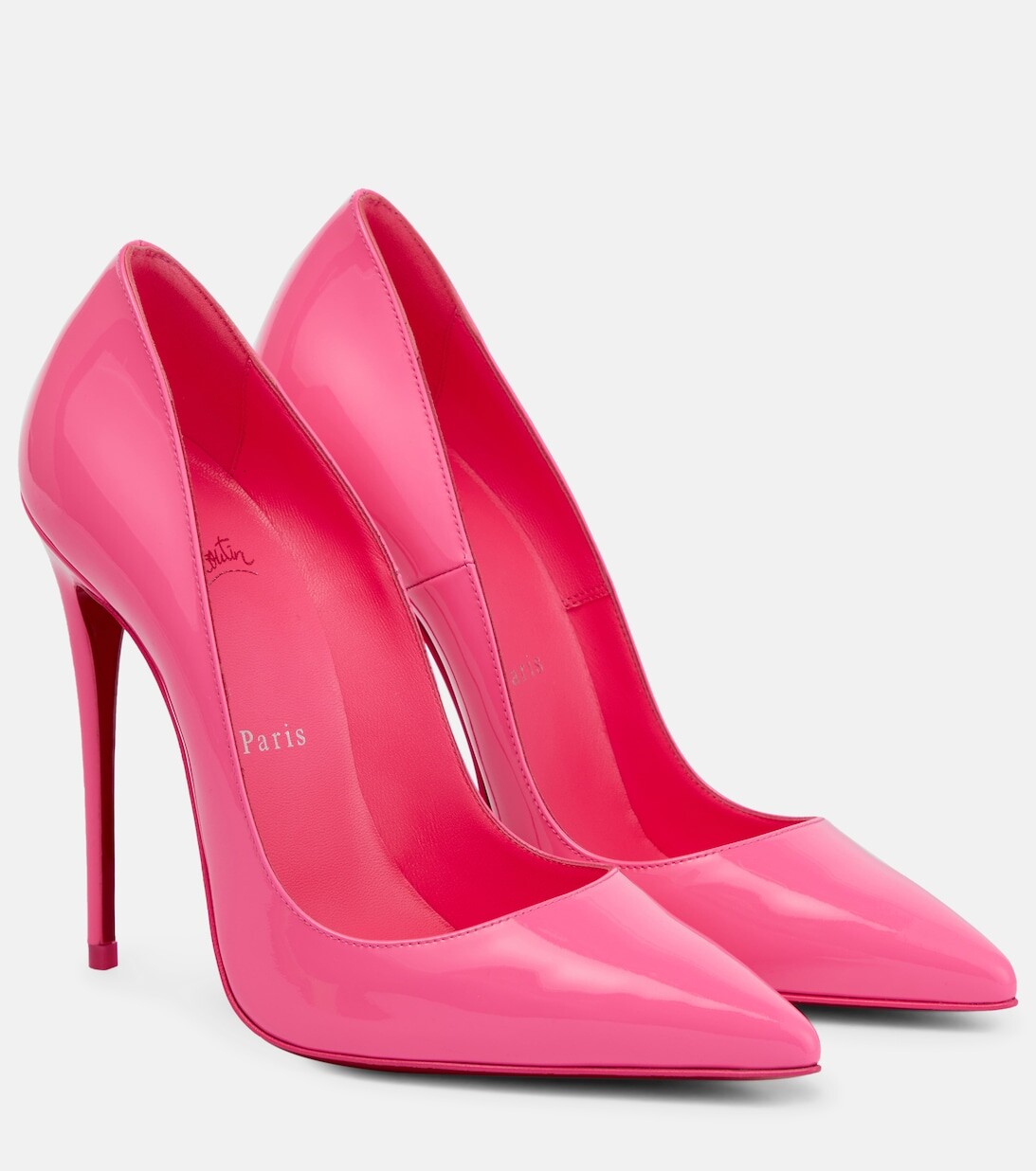 

Лакированные туфли So Kate 120 Christian Louboutin, розовый