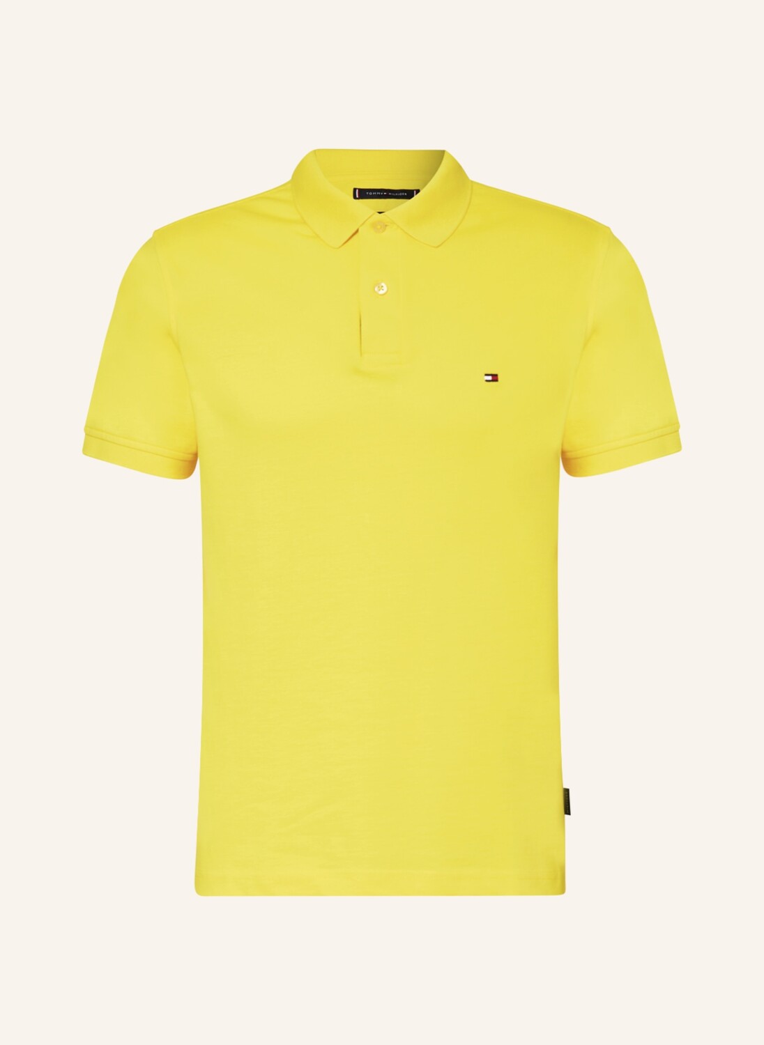 

Рубашка поло TOMMY HILFIGER Piqué Regular Fit, желтый