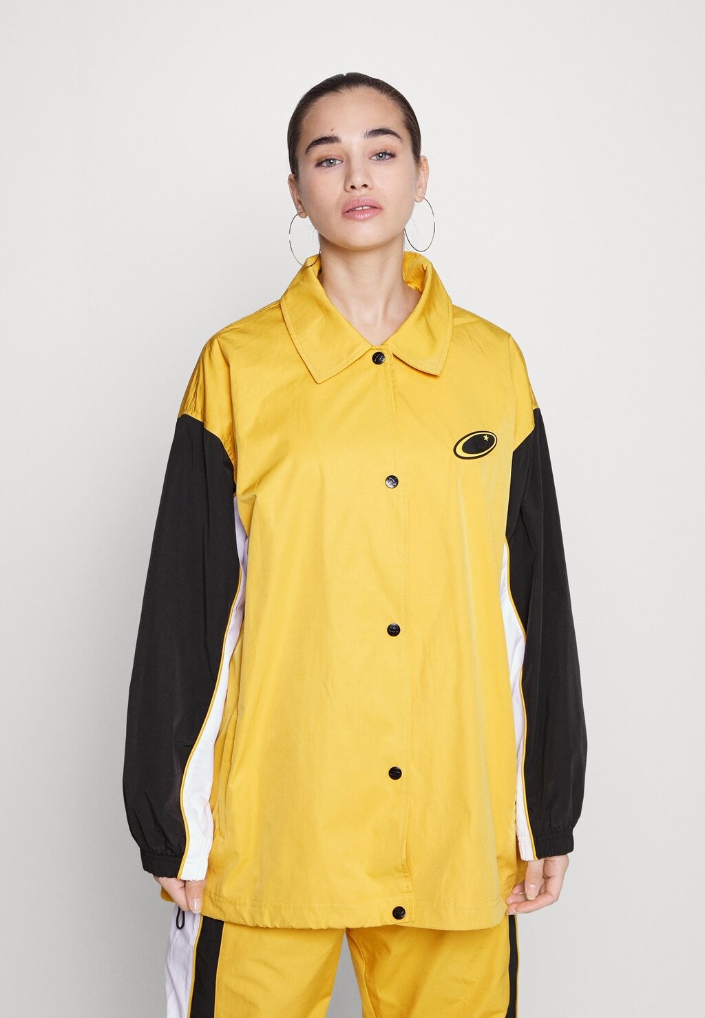 

Куртка для тренировок OVERSIZED TRACK JACKET Jaded London, желтый