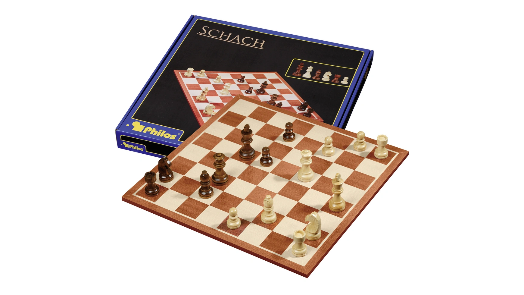 Шахматное поле 45 мм Philos-Spiele коллекция деревянных игр travel 3104 philos spiele