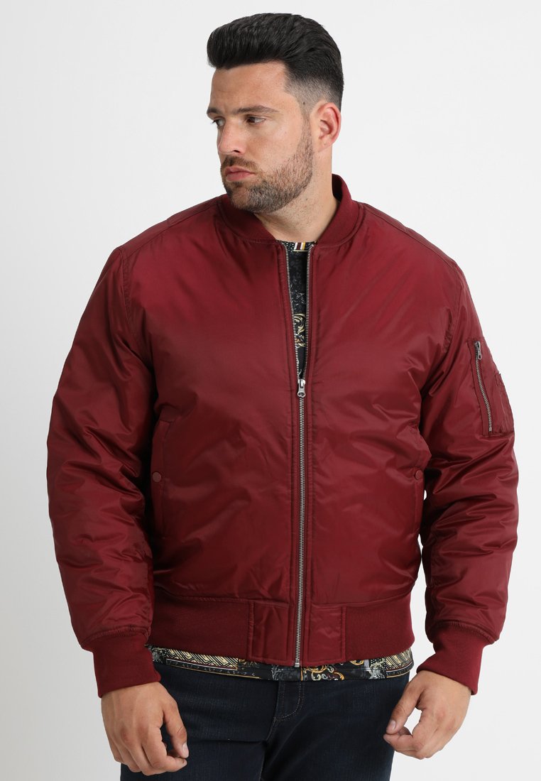 цена Куртка Urban Classics БАЗОВАЯ Куртка, бордовый