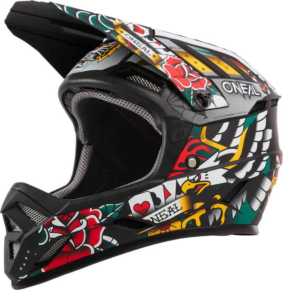 цена Многофункциональный шлем для скоростного спуска с чернилами Backflip Oneal