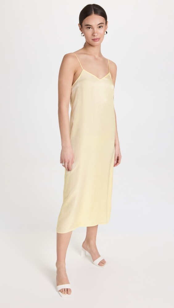 

Платье Tibi The Slip, желтый