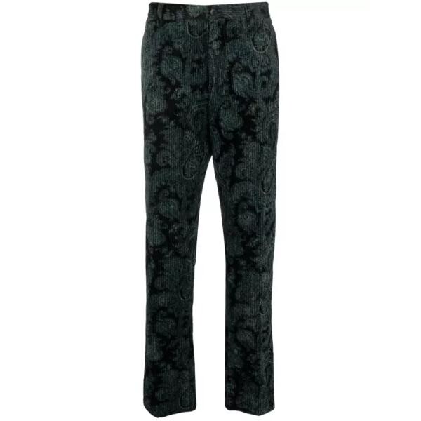 

Брюки multicolor paisley pattern corduroy pants Etro, черный