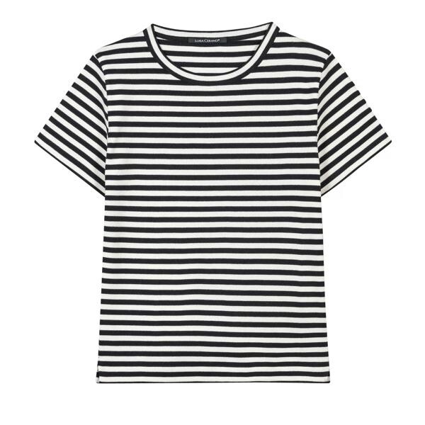 

Футболка t-shirt mit streifen the modern wave Luisa Cerano, черный