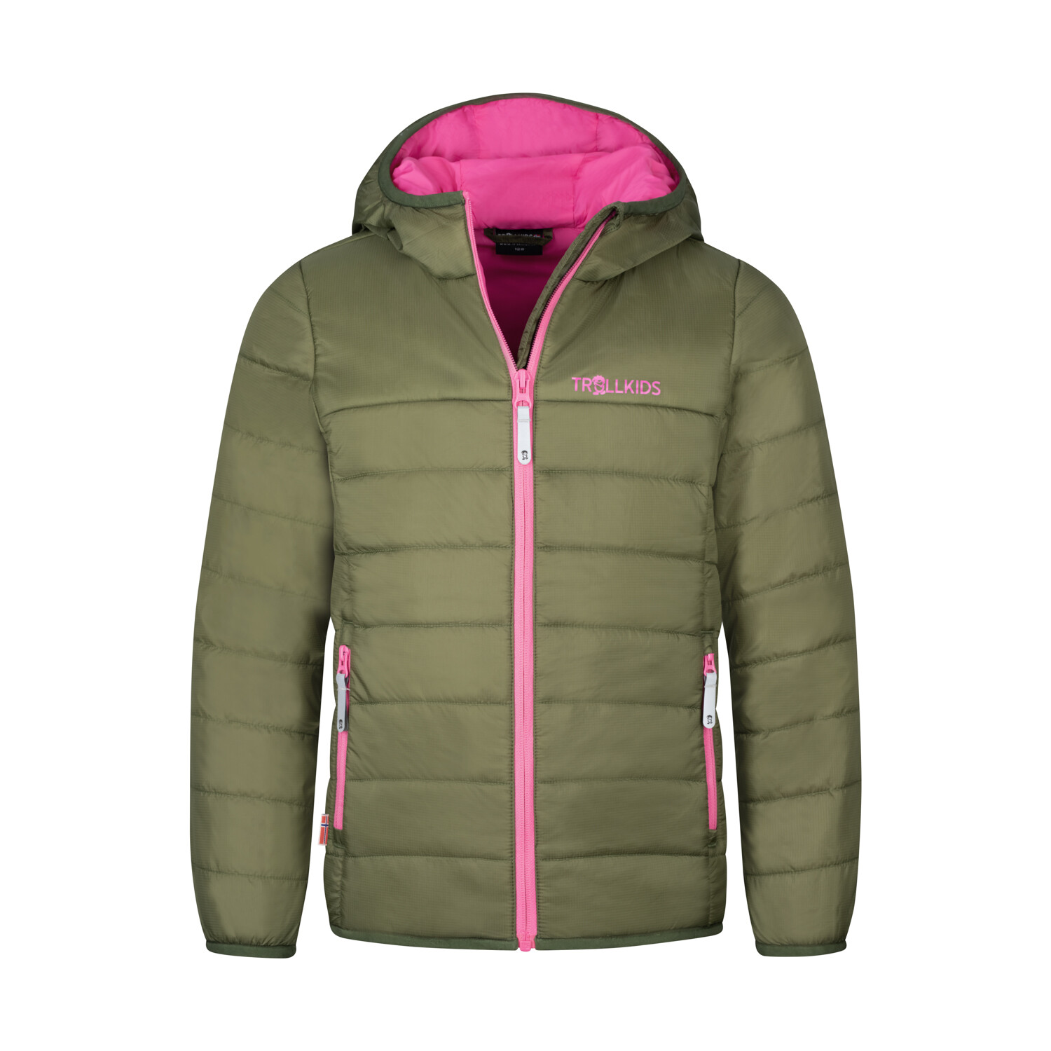 

Функциональная куртка Trollkids Steppjacke Eikefjord, цвет Dunkle Olive/Hellmagenta