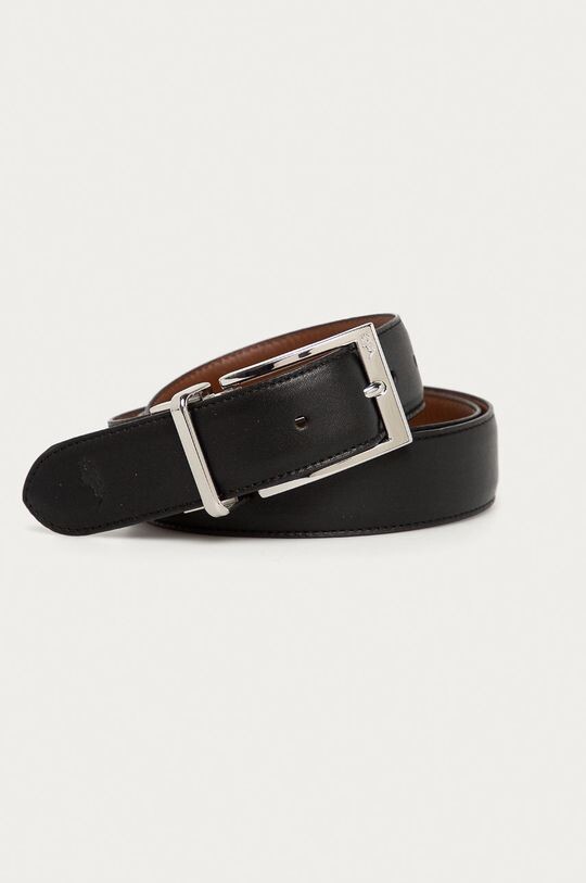 

Кожаный ремешок 405800535001 Polo Ralph Lauren, черный