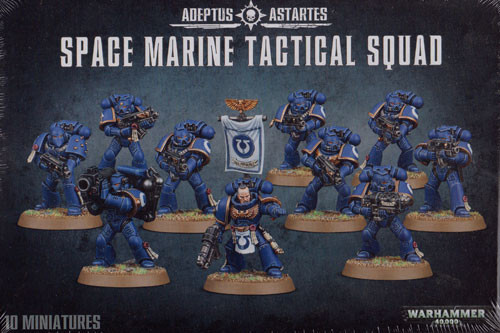 

Миниатюра Games Workshop Warhammer 40K: Space Marine Tactical Squad