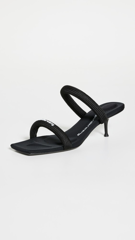 

Сандалии Alexander Wang Jessie Tubular Webbing, черный