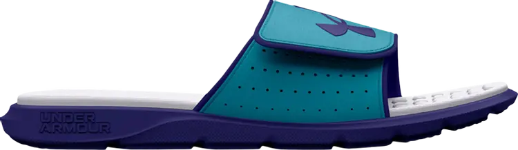 

Сандалии Under Armour Ignite Pro Graphic Slide GS Sonar Blue Surf, синий