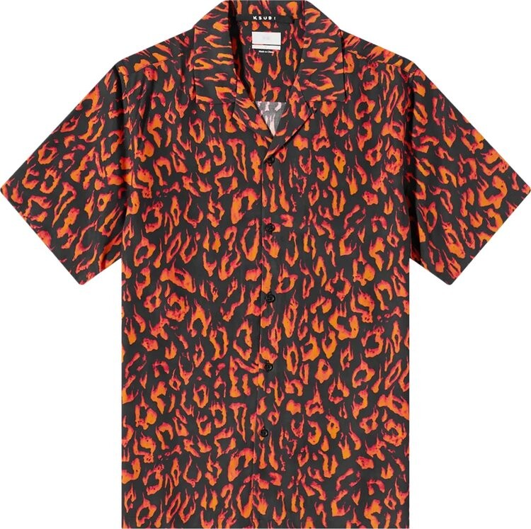 

Рубашка Ksubi Fire Resort Shirt 'Orange', оранжевый