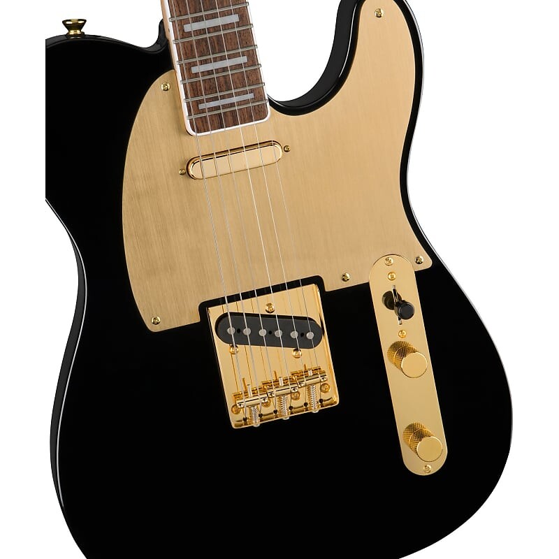 

Squier 40th Anniversary Telecaster Gold Edition - черный