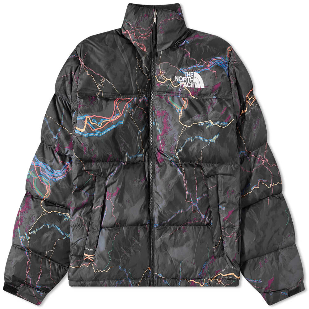 

Куртка Nuptse Trail 1996-го года с блестящим принтом The North Face