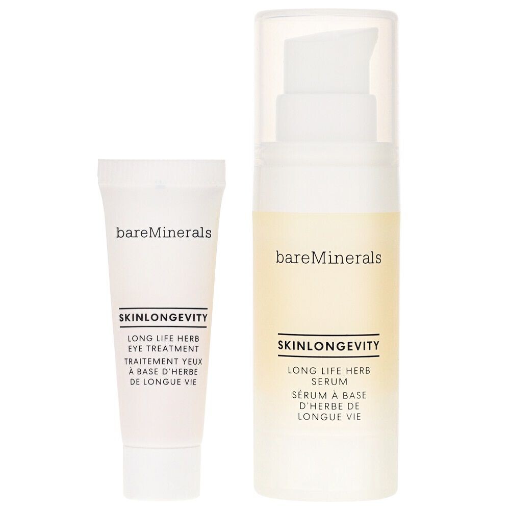 

bareMinerals Strengthen Your Skin набор: травяной крем для глаз, 5 г + травяная сыворотка для лица, 15 мл