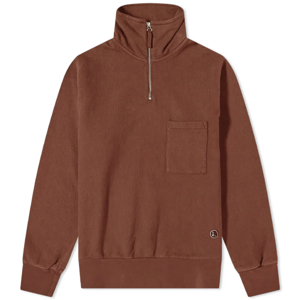 

Толстовка Universal Works Half Zip Sweat