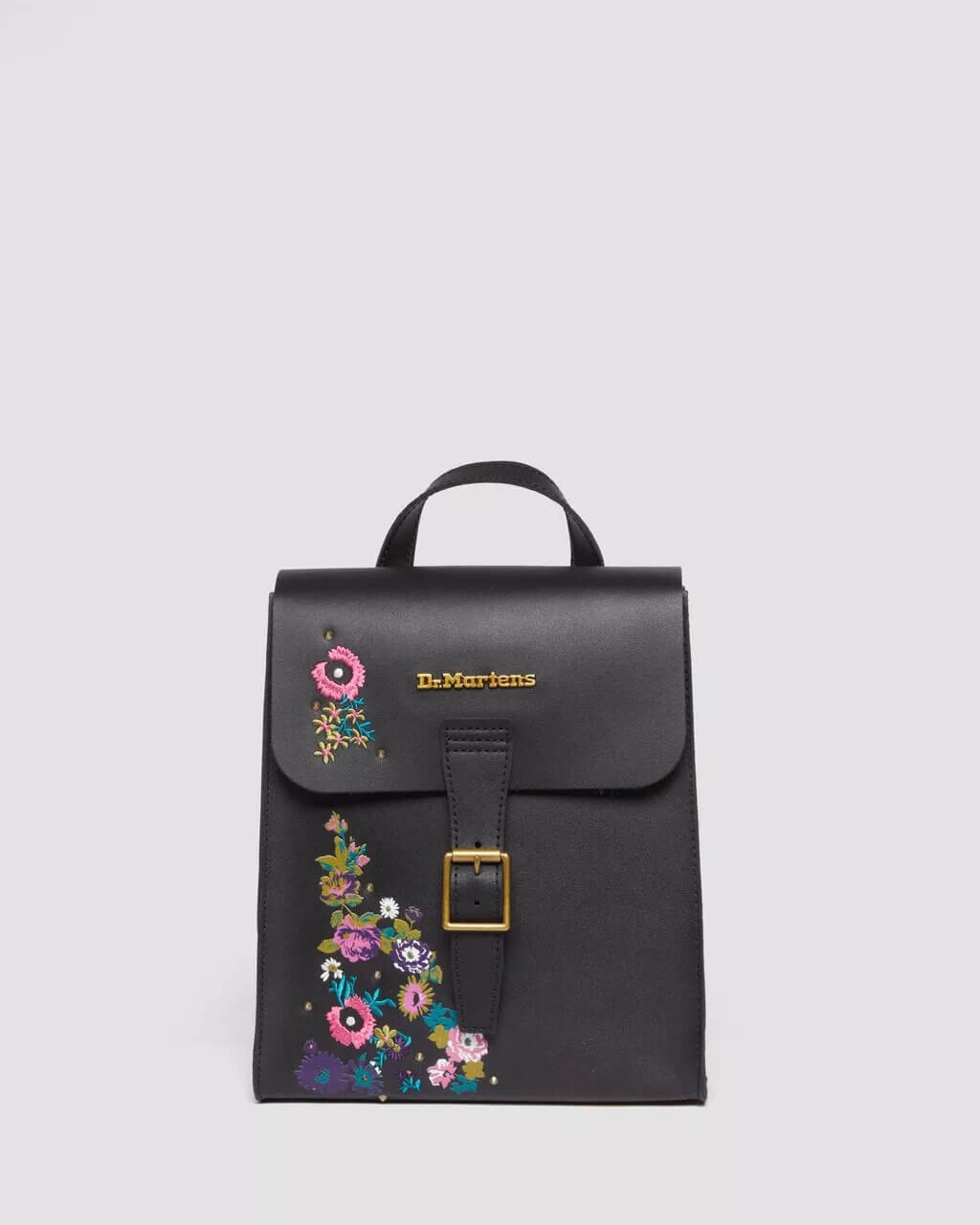 

Рюкзак Dr. Martens Vintage Floral Leather Mini, черный