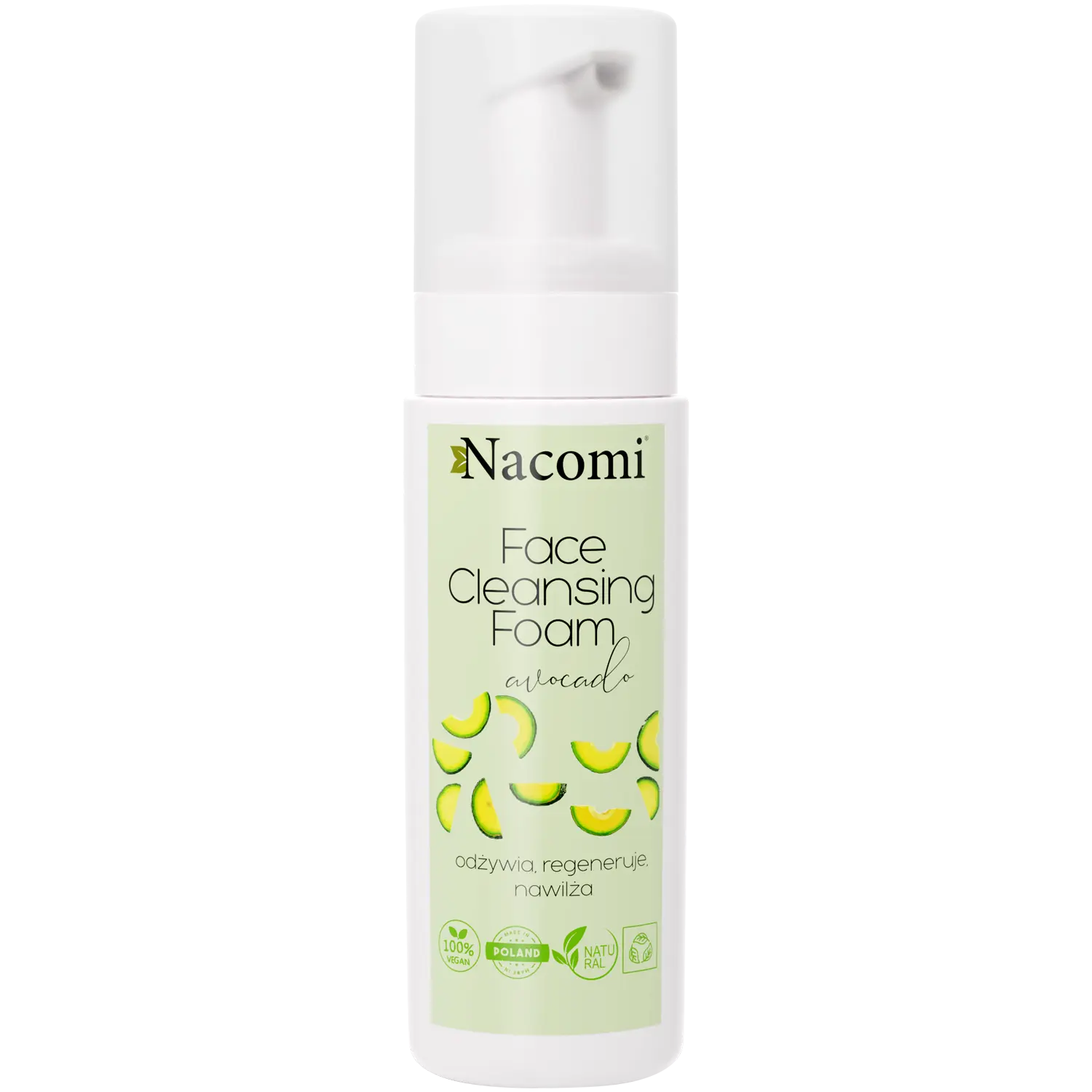

Nacomi Avocado очищающая пенка для лица с авокадо, 150 мл