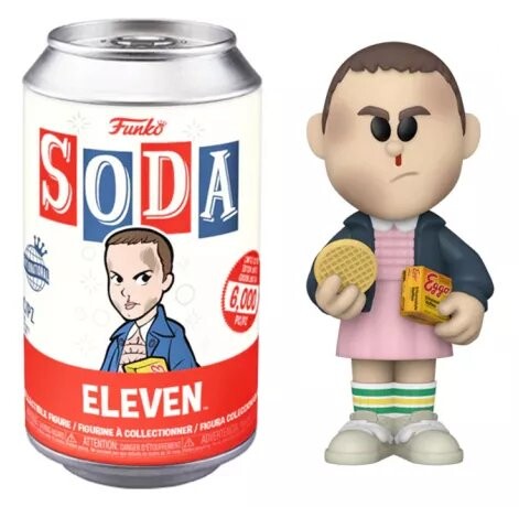

Очень странные дела - газировка - одиннадцать с погоней Funko