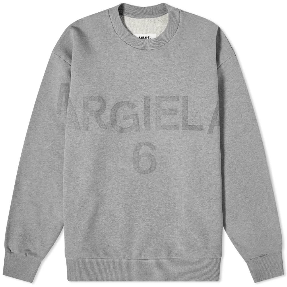 

Толстовка MM6 Pull Over Crew Neck Sweat With Logo